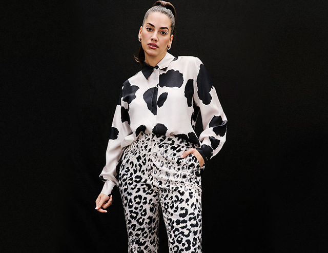 Marina Rinaldi Full Animalia Print Look